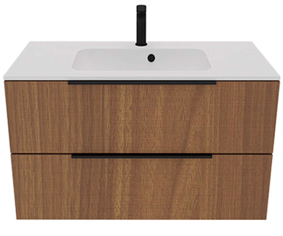 Тумба з раковиною 90 см UNIT BE COLOR BE COLOR BRENDI OAK 900 BE COLOR BRENDI OAK 900