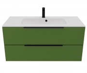 Тумба з раковиною 100 см UNIT BE COLOR BE COLOR GREEN CARROT 1000