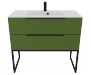 Тумба з умивальником 100 см  GREEN CARROT N 1000 UNIT BE COLOR BE COLOR GREEN CARROT 1000 N