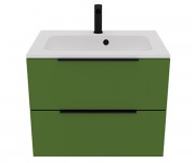 Тумба з раковиною 60 см UNIT BE COLOR BE COLOR GREEN CARROT 600