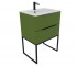 Тумба с умывальником 60 см  BE COLOR BE COLOR GREEN CARROT 600 N:Фото 2