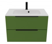 Тумба з раковиною 70 см UNIT BE COLOR BE COLOR GREEN CARROT 700