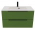 Тумба з раковиною 80 см UNIT BE COLOR BE COLOR GREEN CARROT 800 BE COLOR GREEN CARROT 800