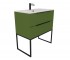 Тумба с умывальником 80 см  BE COLOR BE COLOR GREEN CARROT 800 N:Фото 2