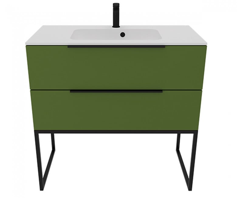 Тумба з умивальником 90 см  GREEN CARROT N 900 UNIT BE COLOR BE COLOR GREEN CARROT 900 N BE COLOR GREEN CARROT 900 N