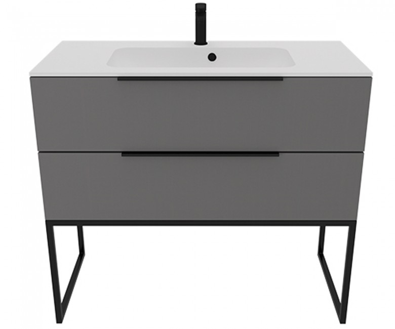 Тумба з умивальником 100 см  GREY ONYX N 1000 UNIT BE COLOR BE COLOR GREY ONYX 1000 N BE COLOR GREY ONYX 1000 N