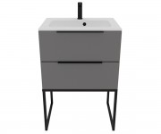 Тумба з умивальником 60 см  GREY ONYX N 600 UNIT BE COLOR BE COLOR GREY ONYX 600 N