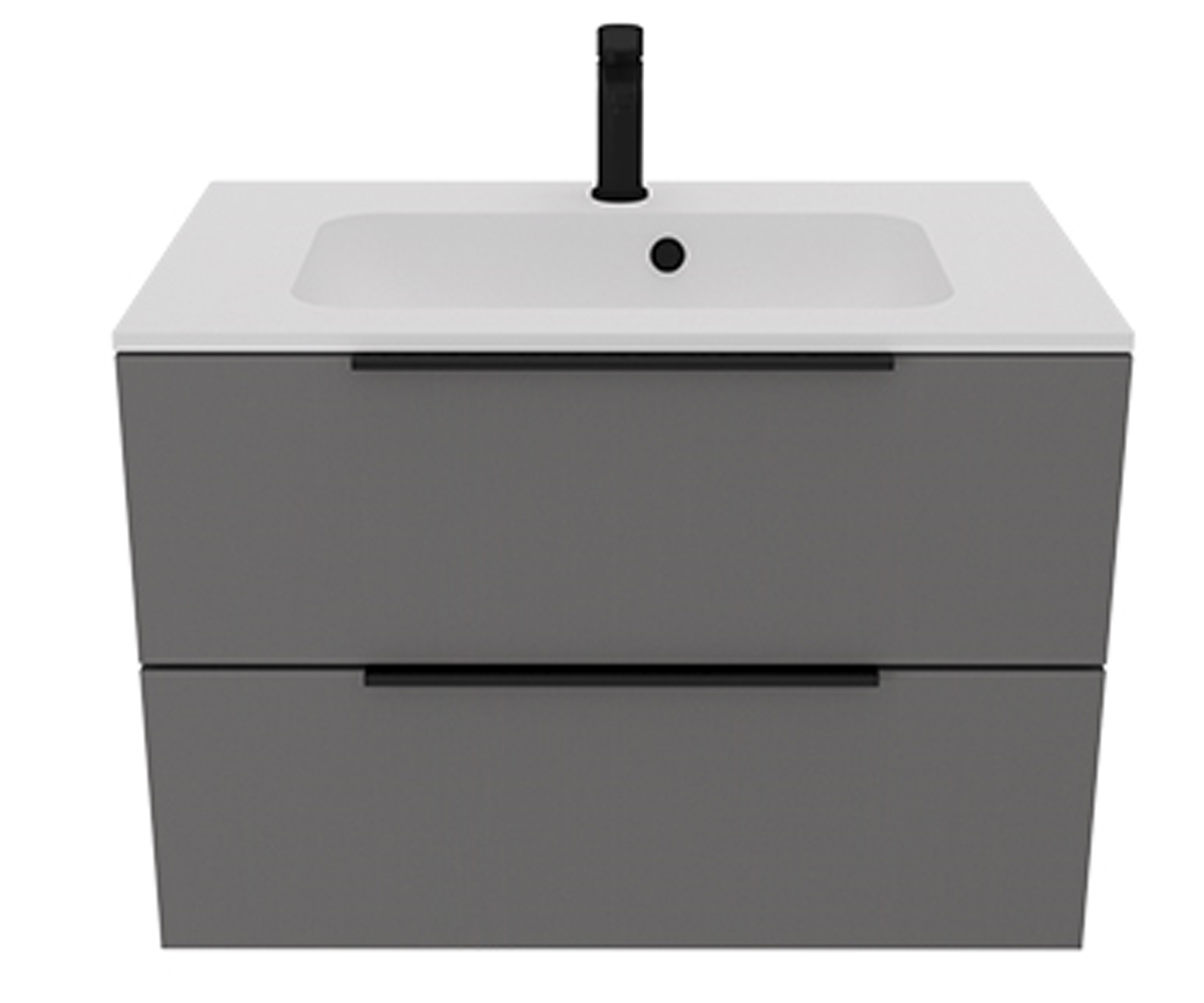 Тумба з раковиною 70 см UNIT BE COLOR BE COLOR GREY ONYX 700 BE COLOR GREY ONYX 700