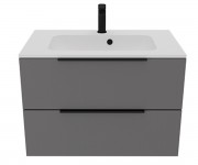 Тумба з раковиною 70 см UNIT BE COLOR BE COLOR GREY ONYX 700