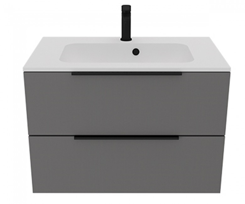Тумба з раковиною 70 см UNIT BE COLOR BE COLOR GREY ONYX 700 BE COLOR GREY ONYX 700