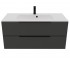 Тумба з раковиною 100 см UNIT BE COLOR BE COLOR GREY STONE 1000 BE COLOR GREY STONE 1000