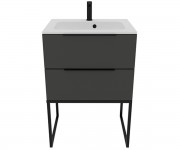 Тумба з умивальником 60 см  GREY STONE N 600 UNIT BE COLOR BE COLOR GREY STONE 600 N