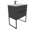 Тумба с умывальником 70 см  BE COLOR BE COLOR GREY STONE 700 N:Фото 2