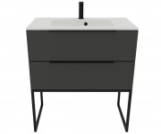 Тумба з умивальником 80 см  GREY STONE N 800 UNIT BE COLOR BE COLOR GREY STONE 800 N