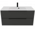 Тумба з раковиною 90 см UNIT BE COLOR BE COLOR GREY STONE 900 BE COLOR GREY STONE 900