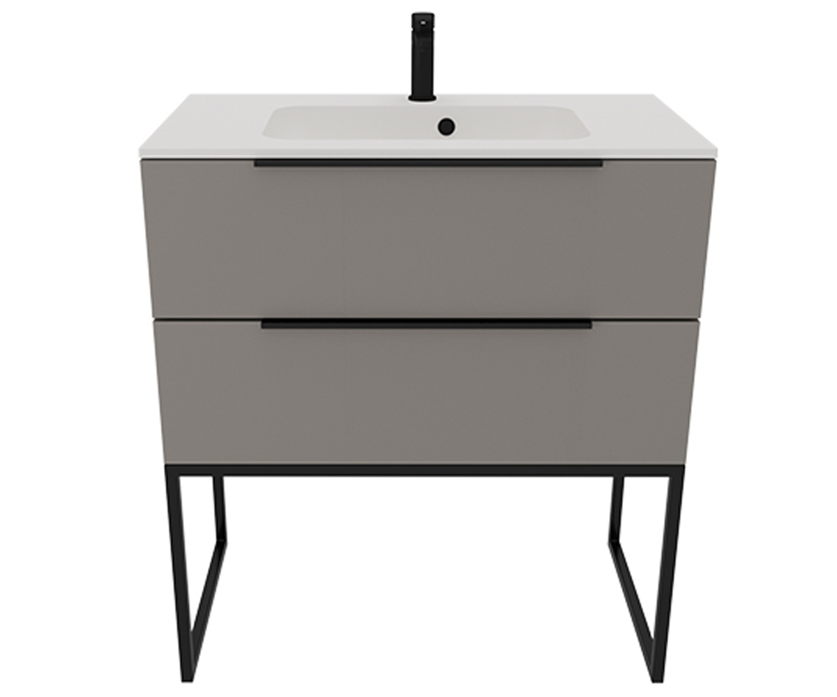 Тумба з умивальником 80 см  MOCCO COLOR N 800 UNIT BE COLOR BE COLOR MOCCO COLOR 800 N BE COLOR MOCCO COLOR 800 N