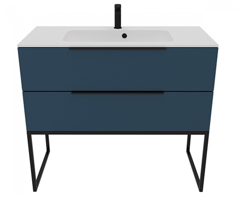 Тумба з умивальником 100 см  NAVI BLUE N 1000 UNIT BE COLOR BE COLOR NAVI BLUE 1000 N BE COLOR NAVI BLUE 1000 N