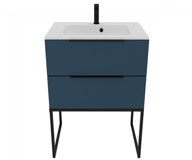 Тумба з умивальником 60 см  NAVI BLUE N 600 UNIT BE COLOR BE COLOR NAVI BLUE 600 N BE COLOR NAVI BLUE 600 N