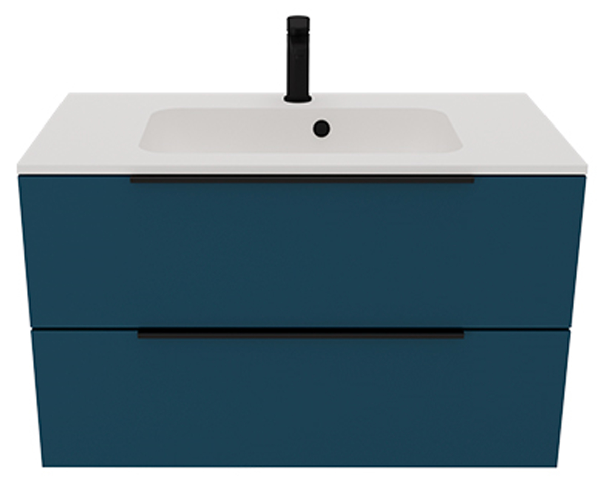 Тумба з раковиною 80 см UNIT BE COLOR BE COLOR NAVI BLUE 800 BE COLOR NAVI BLUE 800