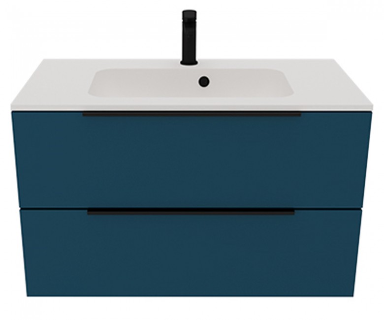 Тумба з раковиною 80 см UNIT BE COLOR BE COLOR NAVI BLUE 800 BE COLOR NAVI BLUE 800