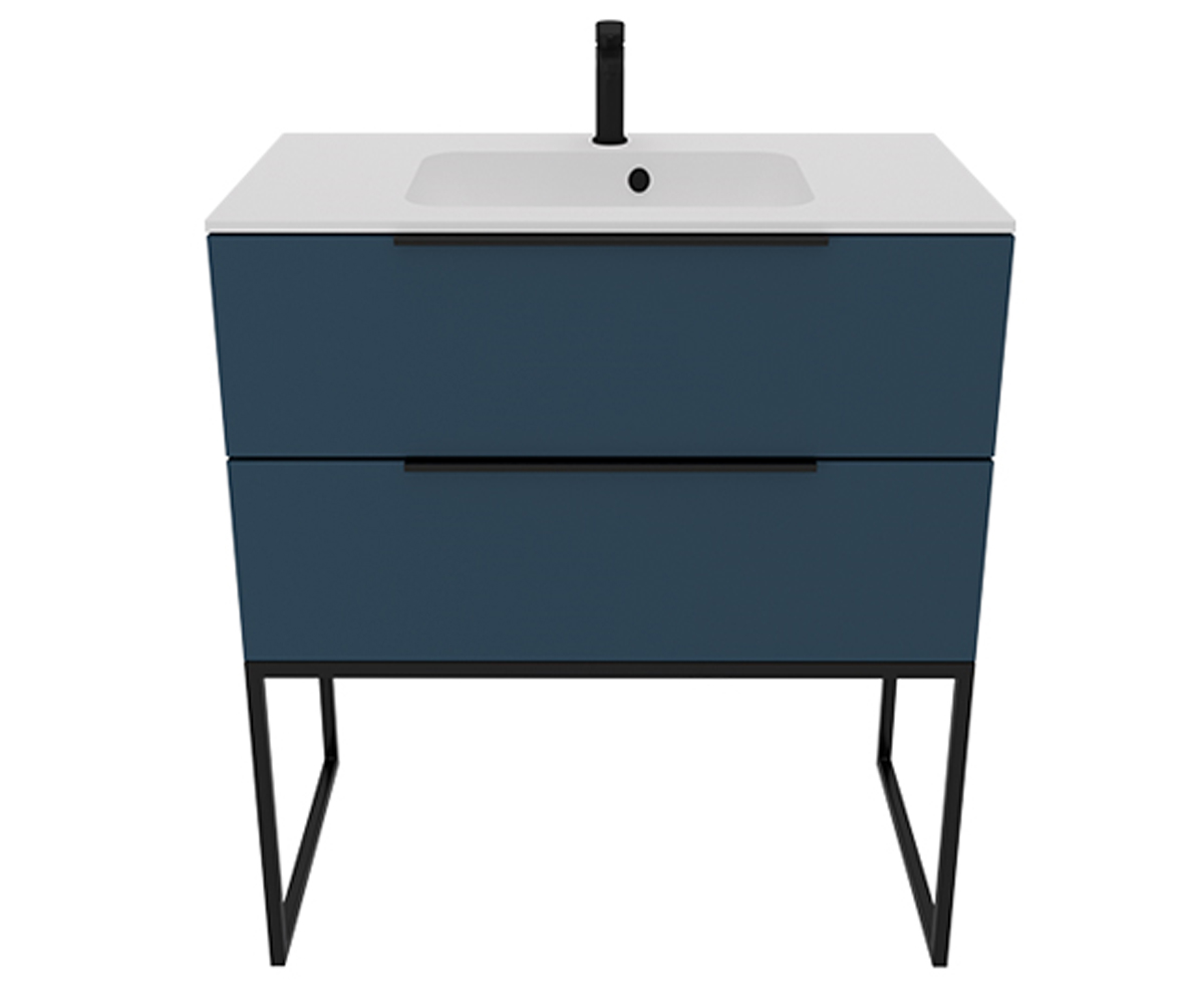 Тумба з умивальником 80 см  NAVI BLUE N 800 UNIT BE COLOR BE COLOR NAVI BLUE 800 N BE COLOR NAVI BLUE 800 N