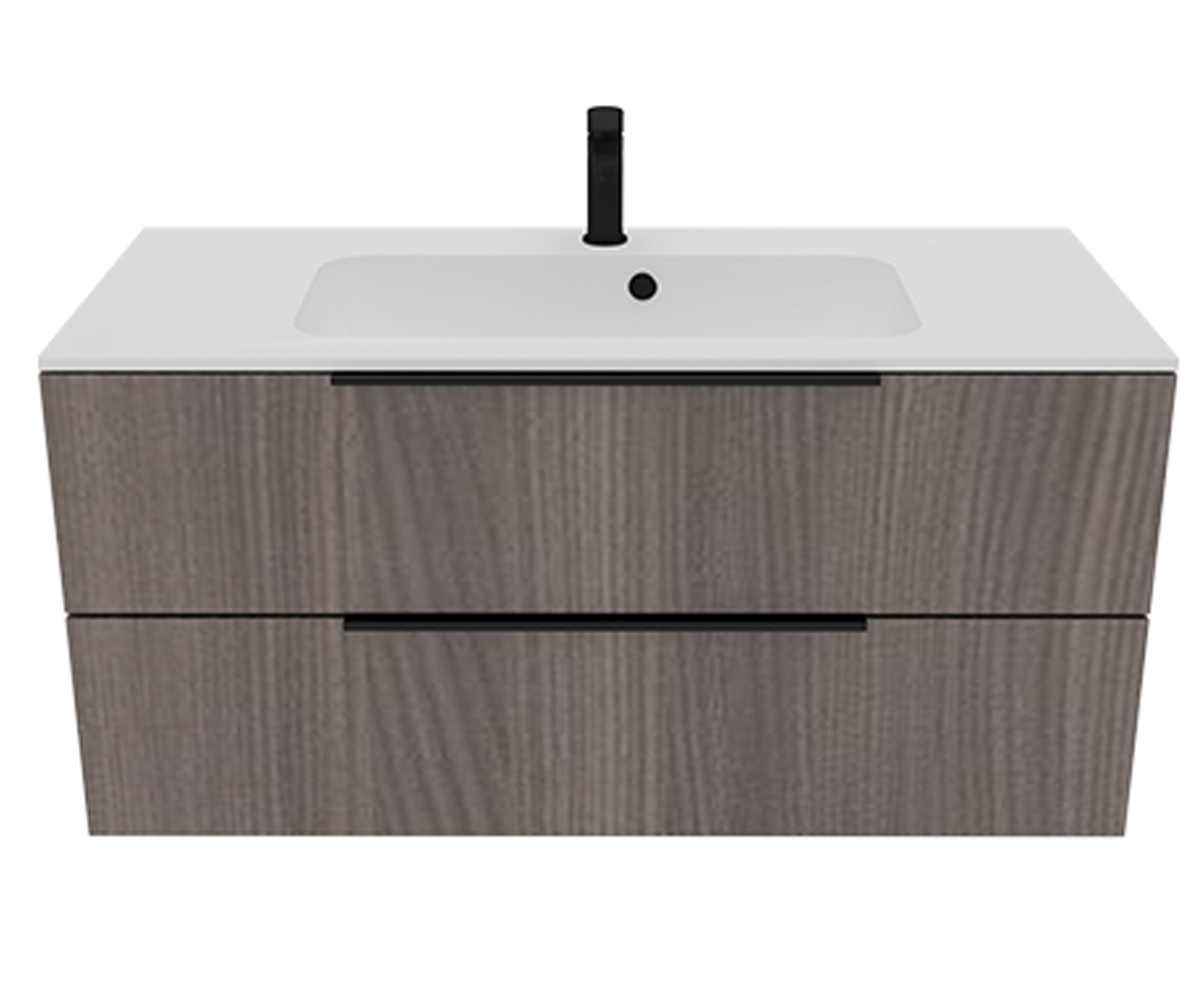 Тумба з раковиною 100 см UNIT BE COLOR BE COLOR OAK TUFFEL 1000 BE COLOR OAK TUFFEL 1000