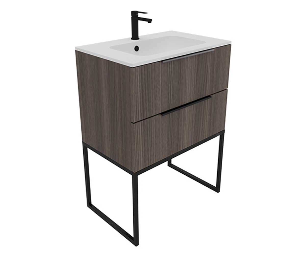 Тумба с умывальником 70 см  BE COLOR BE COLOR OAK TUFFEL 700 N:Фото 2