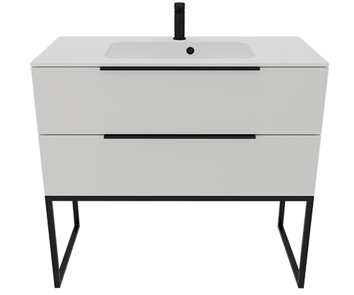 Тумба з умивальником 100 см  SILVER MOON N 1000 UNIT BE COLOR BE COLOR SILVER MOON 1000 N BE COLOR SILVER MOON 1000 N
