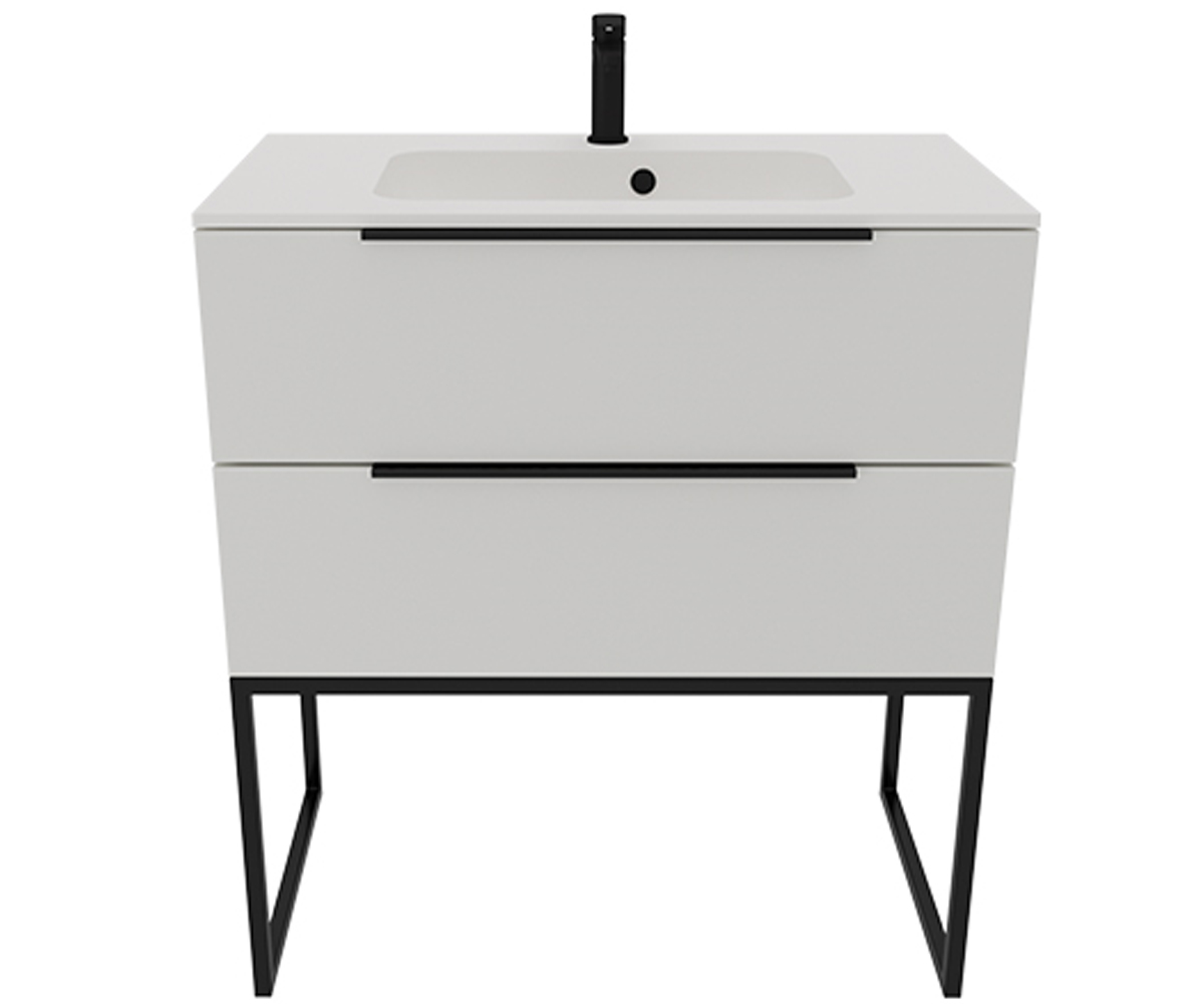 Тумба з умивальником 80 см  SILVER MOON N 800 UNIT BE COLOR BE COLOR SILVER MOON 800 N BE COLOR SILVER MOON 800 N
