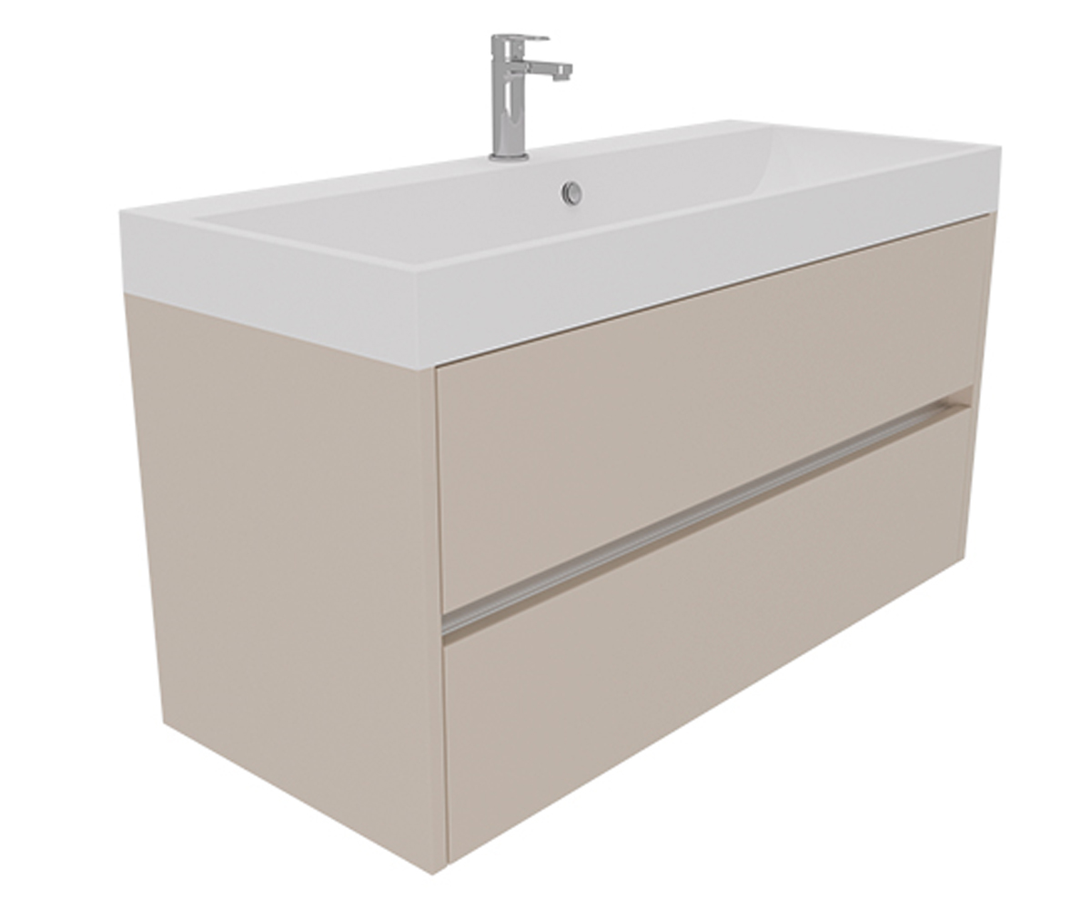 Тумба с умывальником 100 см  EASY CHOICE EASY CHOICE BEIGE RAY 1000:Фото 2