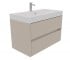 Умывальник с тумбой 80 см  EASY CHOICE EASY CHOICE BEIGE RAY 800:Фото 2