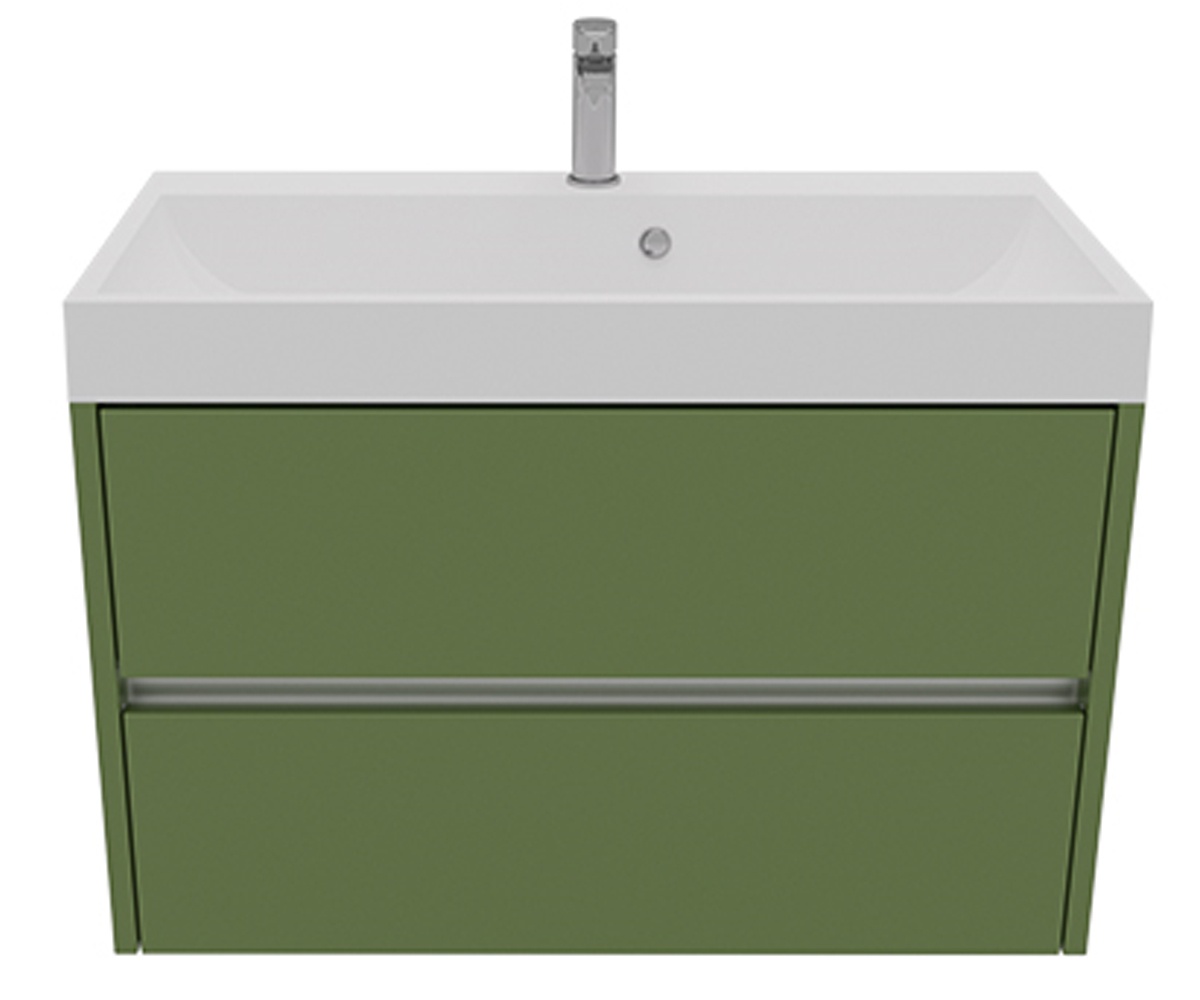 Умивальник з тумбою 80 см UNIT EASY CHOICE EASY CHOICE GREEN CARROT 800 EASY CHOICE GREEN CARROT 800