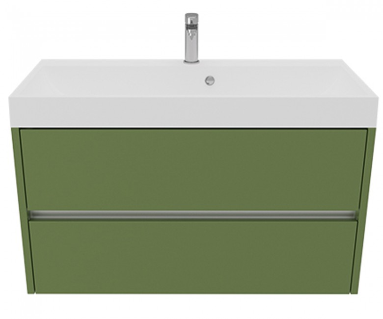 Раковина з тумбою 90 см UNIT EASY CHOICE EASY CHOICE GREEN CARROT 900 EASY CHOICE GREEN CARROT 900