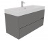 Тумба с умывальником 100 см  EASY CHOICE EASY CHOICE GREY ONYX 1000:Фото 2