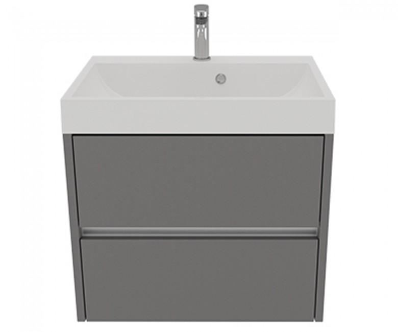 Тумба з умивальником 60 см UNIT EASY CHOICE EASY CHOICE GREY ONYX 600 EASY CHOICE GREY ONYX 600