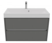 Умивальник з тумбою 80 см UNIT EASY CHOICE EASY CHOICE GREY ONYX 800