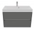 Умивальник з тумбою 80 см UNIT EASY CHOICE EASY CHOICE GREY ONYX 800 EASY CHOICE GREY ONYX 800