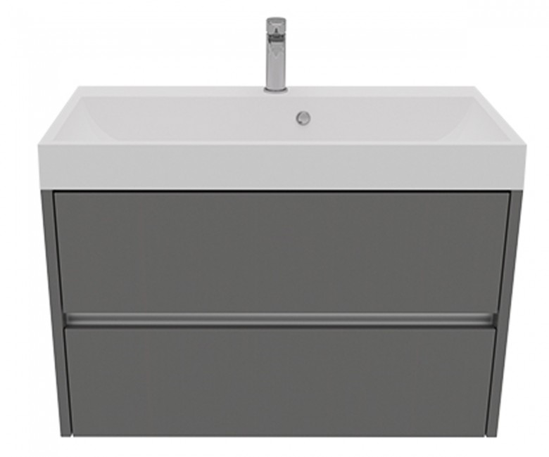 Умивальник з тумбою 80 см UNIT EASY CHOICE EASY CHOICE GREY ONYX 800 EASY CHOICE GREY ONYX 800