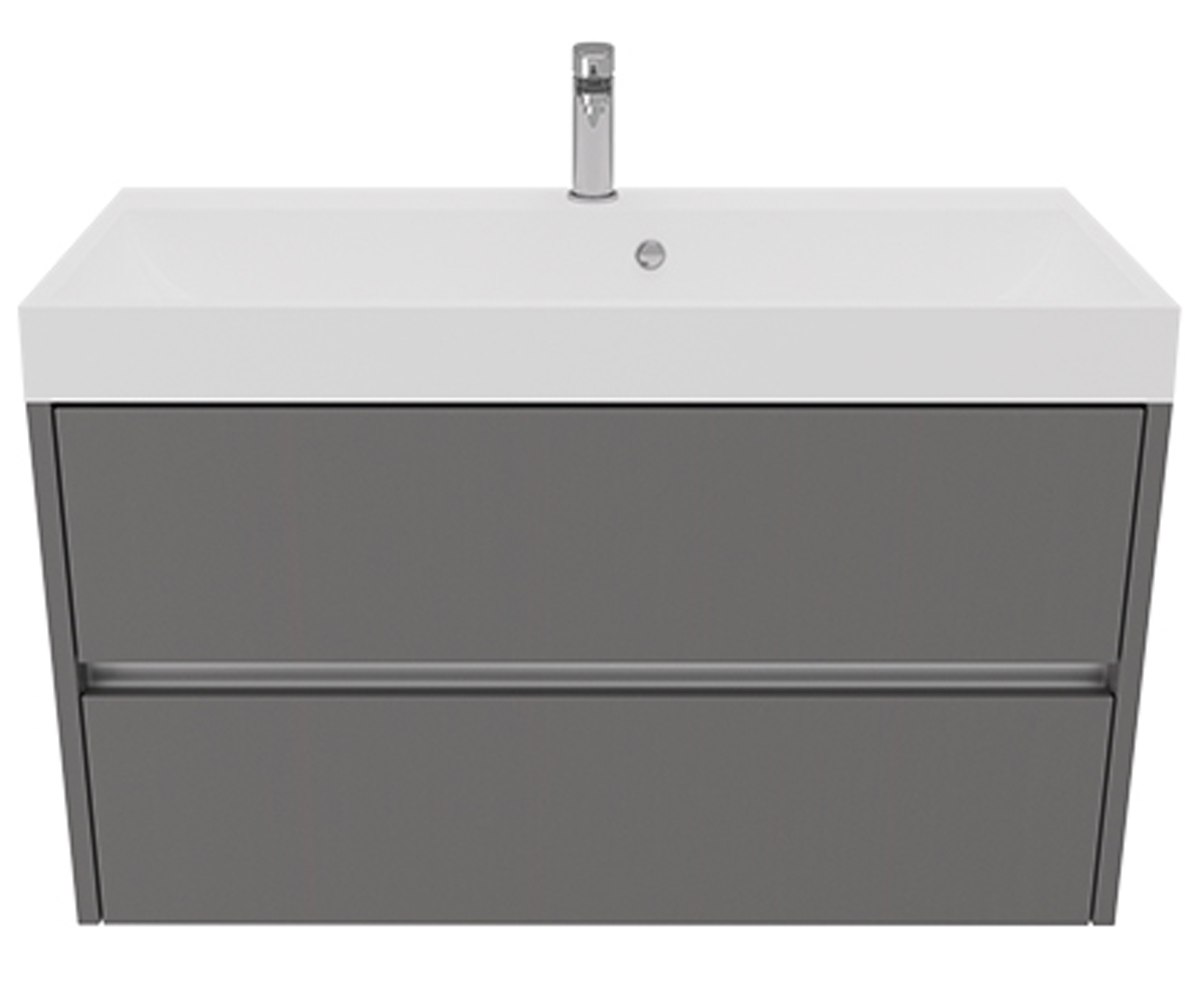 Раковина з тумбою 90 см UNIT EASY CHOICE EASY CHOICE GREY ONYX 900 EASY CHOICE GREY ONYX 900