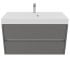 Раковина з тумбою 90 см UNIT EASY CHOICE EASY CHOICE GREY ONYX 900 EASY CHOICE GREY ONYX 900