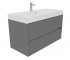 Раковина с тумбой 90 см  EASY CHOICE EASY CHOICE GREY ONYX 900:Фото 2