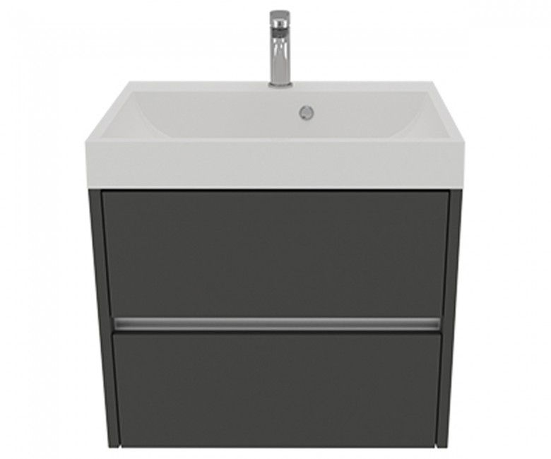 Тумба з умивальником 60 см UNIT EASY CHOICE EASY CHOICE GREY STONE 600 EASY CHOICE GREY STONE 600