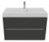 Умивальник з тумбою 80 см UNIT EASY CHOICE EASY CHOICE GREY STONE 800 EASY CHOICE GREY STONE 800