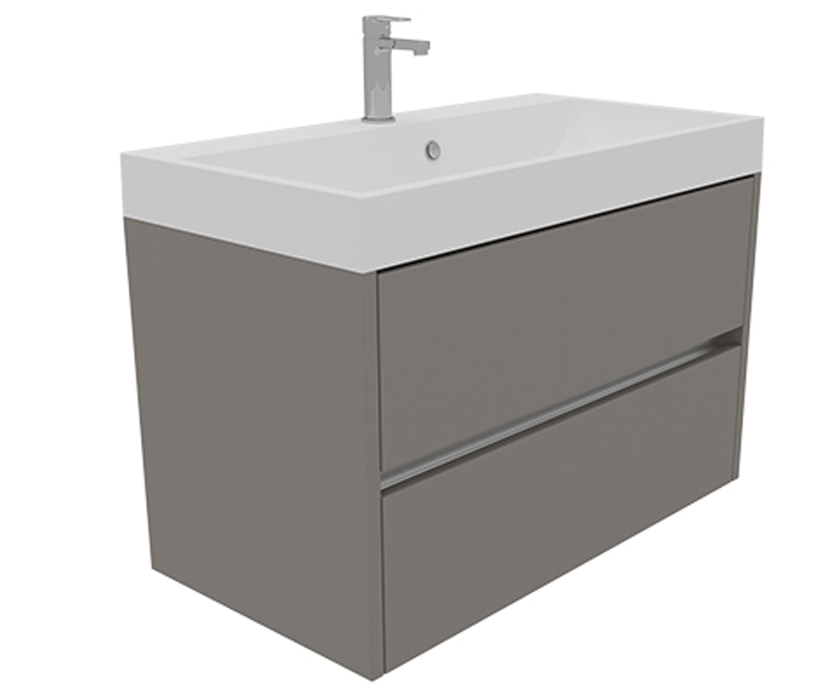 Умывальник с тумбой 80 см  EASY CHOICE EASY CHOICE MOCCO COLOR 800:Фото 2