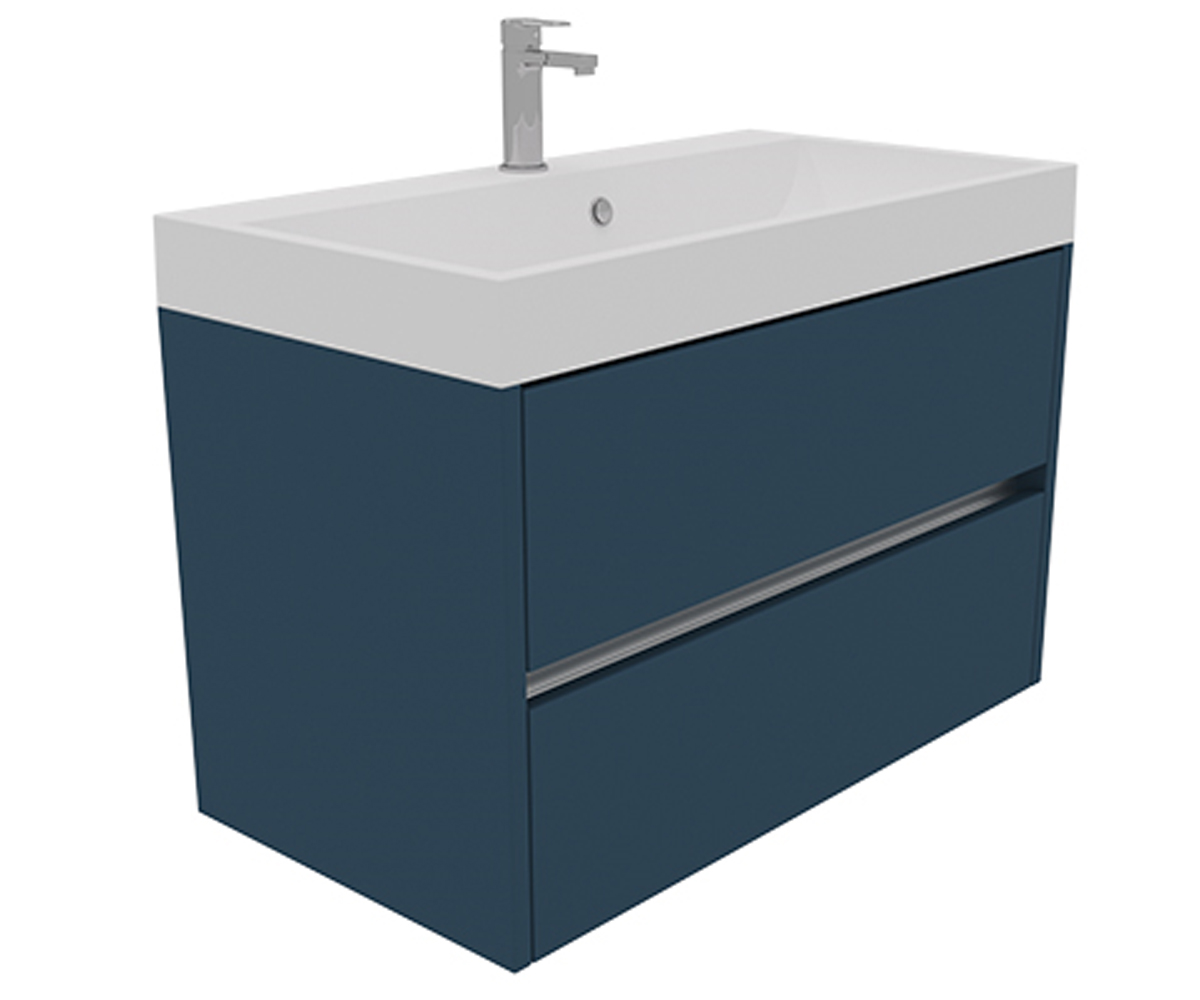 Умывальник с тумбой 80 см  EASY CHOICE EASY CHOICE NAVI BLUE 800:Фото 2