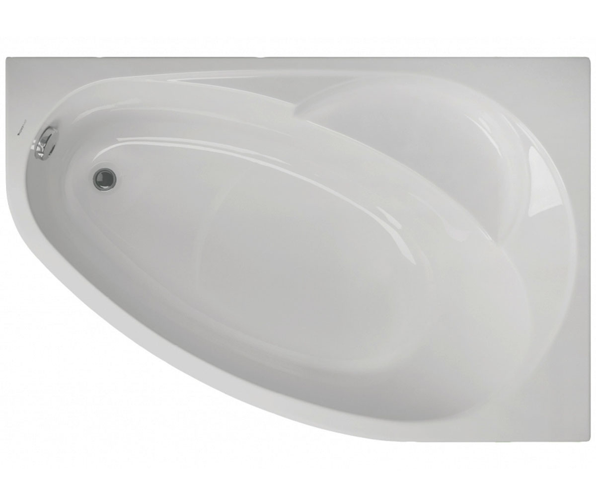 Ванна права 150х100 см VAGNERPLAST FLORA VPBA151FLA3PX-01 VPBA151FLA3PX-01