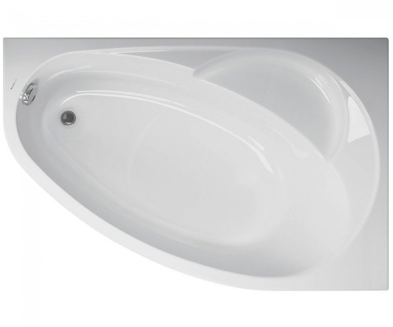 Правобічна ванна 150х100 см VAGNERPLAST FLORA VPBA151FLA3PX-04 VPBA151FLA3PX-04