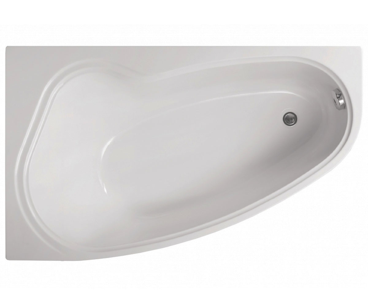Лівостороння ванна 150х91 см VAGNERPLAST AVONA VPBA159AVO3LX-04 VPBA159AVO3LX-04
