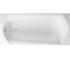 Прямокутна акрилова ванна VAGNERPLAST EBONY VPBA160EBO2X-01 VPBA160EBO2X-01