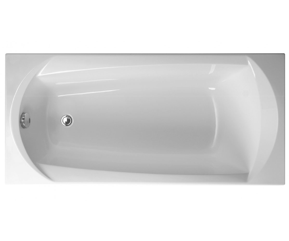 Ванна прямокутна 160х75 см VAGNERPLAST EBONY VPBA160EBO2X-04 VPBA160EBO2X-04